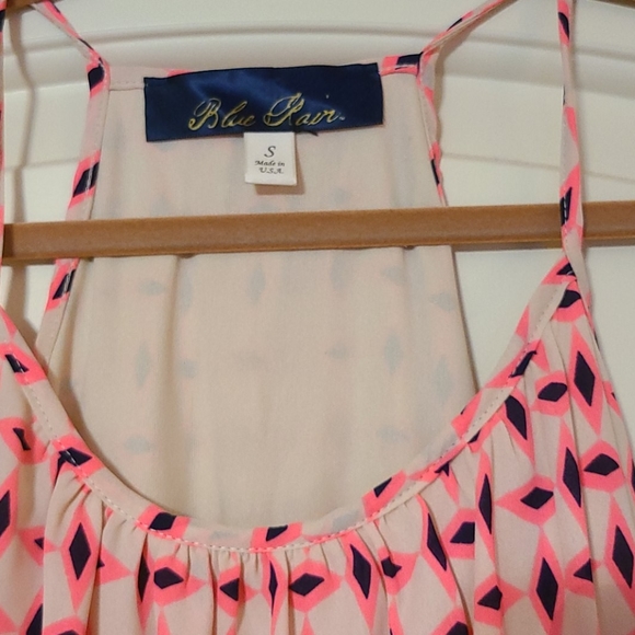 Cute Patterned Mini Dress - Picture 2 of 4